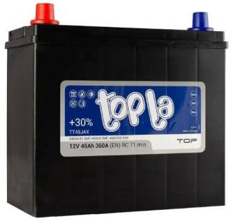 Авто/мото аккумуляторы Topla 45 Ah/12V Top/Energy 118 945