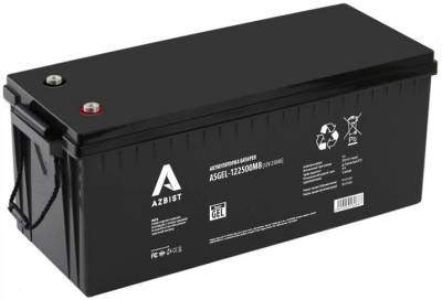 Аккумулятор AZBIST 12V 250 Ah Super GEL ASGEL-122500M8