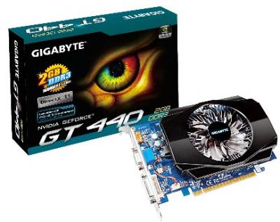 Видеокарта Gigabyte GeForce GT 440 2Gb GV-N440-2GI