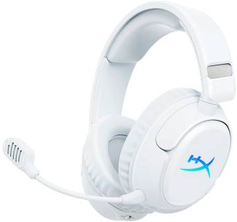 Наушники HyperX Cloud Flight 2, WL/USB-A/USB-C, білий B5VC5AA