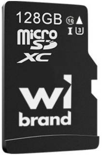 Карта памяти Wibrand 128GB mictoSD class 10 UHS-I U3 WICDHU3/128GB