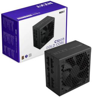Блок питания NZXT C1000W ATX 3.1 Black PA-0G3BB-EU