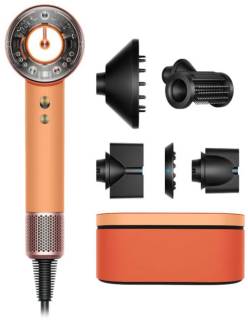 Фен Dyson Supersonic HD16 Nural Straight/Wavy Ceramic apricot/Topaz 176964-01
