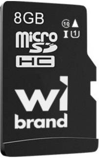 Карта памяти Wibrand 8GB mictoSD class 10 WICDHC10/8GB