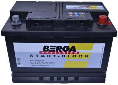 Авто/мото аккумуляторы Berga Startblock 70Ah Ев (-/+) (640EN) 5704090647642