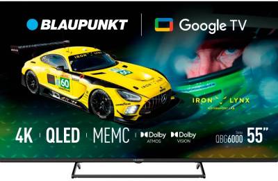 Телевизор Blaupunkt 55 QLED QBG6000 4K Google TV 2025 55QBG6000