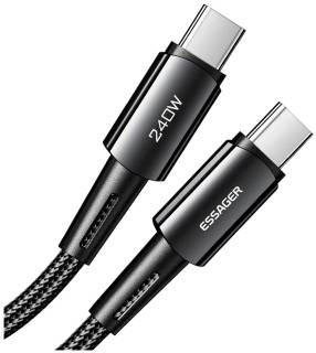 Кабель ESSAGER USB-C to USB-C 1.0m 240W EXCTT3-CG0G-P