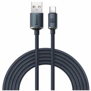 Кабель Baseus USB 2.0 AM to USB-C 2.0m 100W black CAJY000501