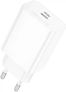 Зарядные устройства BOROFONE BA21A USB-C PD20W white 6941991111402