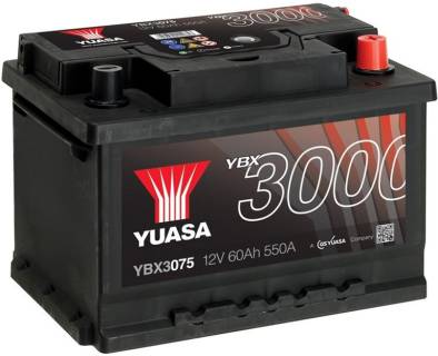 Аккумулятор Yuasa 12V 60Ah SMF Battery YBX3075