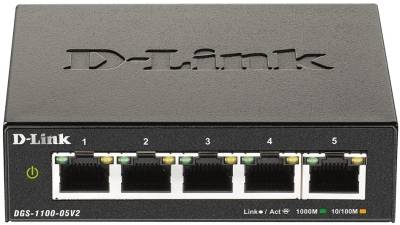 Сетевой коммутатор Dlink DGS-1100-05V2