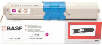 Картридж Basf OKI C310/330/510/530 Magenta 44469715 KT-MC352-44469715
