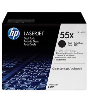 Картридж HP CE255XD black