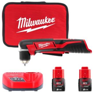 Дрели и миксеры Milwaukee кутовий 12 Нм, C12 RAD-202В Li-Ion  2x2Ah 4933441215