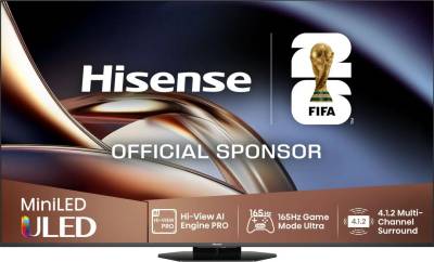 Телевизор Hisense 75 Mini-LED U8Q 4K AI Engine Pro Smart TV 2025 75U8Q