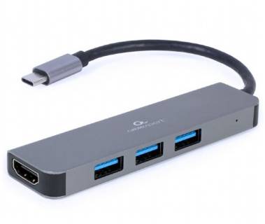 Разветвитель CABLEXPERT USB-C 2-in-1 A-CM-COMBO2-01