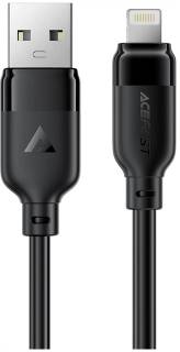 Кабель ACEFAST USB 2.0 AM to Lightning 2.0m 2.4A TPE black 6974316286271