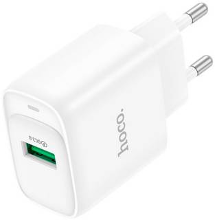 Зарядка HOCO C140A USB 18W QC3.0 white 6942007627795