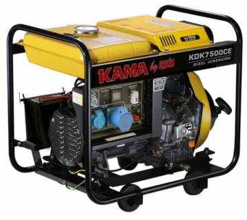Генератор Kama KDK7500CE