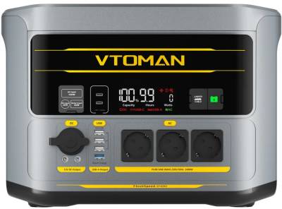 Паверстанция Vtoman FlashSpeed 2400 2400W 1408Wh LiFePO4