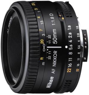 Объектив Nikon AF 50 /1.8D JAA013DA