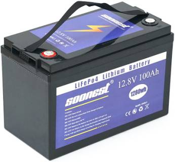 Аккумулятор VOLTRONIC SOONEST 12,8V 100Ah, (50/100A) SOONEST-12100