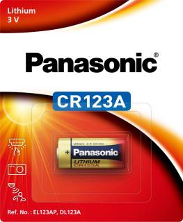 Батарейка Panasonic CR-123AW/1BE