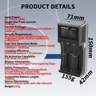 Зарядка LiitoKala Lii-PD2 Pro