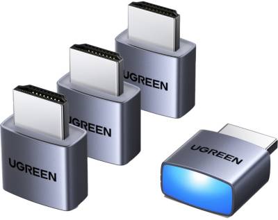 Аксессуар Ugreen CM775 HDMI Virtual Machine 4K60Hz 4pcs gray 95994