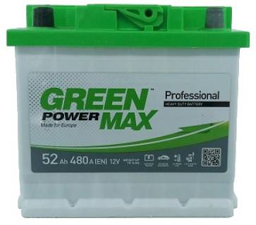Аккумулятор Green Power MAX 52Аh 000022379