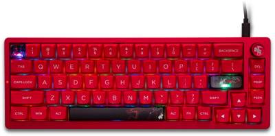 Клавиатура Thunderobot VIC68 Gateron Magnetic Jade Pro Switch Red USB UA 6932066317218