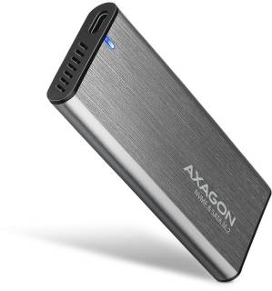 Карманы AXAGON USB-C 3.2 Gen 2 metal box for M.2 NVMe & SATA SSD EEM2-SG2