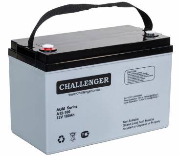 Аккумулятор Challenger A12-100, 12V-100Ah