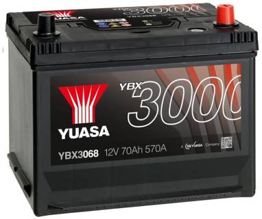 Аккумулятор Yuasa 12V 72Ah SMF Battery YBX3068