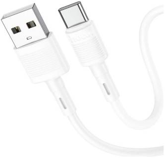 Кабель HOCO USB 2.0 AM to USB-C 1.0m 3A X83 white 6931474770912