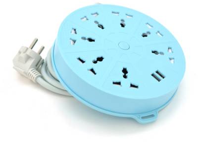 Фильтр VOLTRONIC QiaoLian YT-20, 7 роз, 2 USB, 2м, Blue