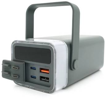 Павербанк Remax 40000mAh, 22.5W, PD+QC, 2*USB+2*Type-C, Gray RPP-596