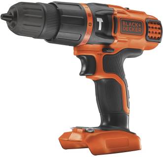 Дрель Black&Decker 18 В, 28 Нм (без АКБ та ЗП) BDCH188N