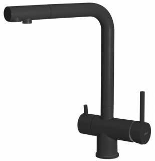 Смеситель ELLECI TOURMALINE T01 black 86