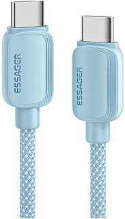 Кабель ESSAGER USB-C to USB-C 2.0m 100W blue EXCTT1-WLA03-P