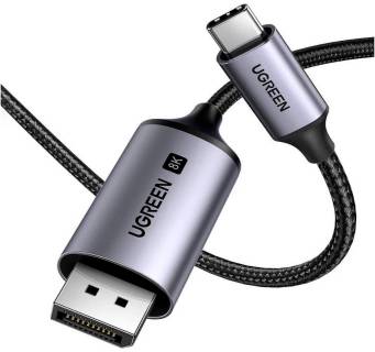 Кабель Ugreen USB-C to DisplayPort M 1.0m 8K CM556 black 25157