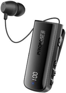 Наушники Promate Monoflix-bt Black monoflix-bt.black