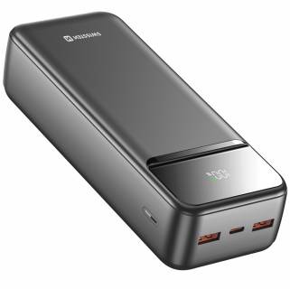 Павербанк Swissten 30000mAh POWER LINE II 22.5W PD QC Black 8595217490635