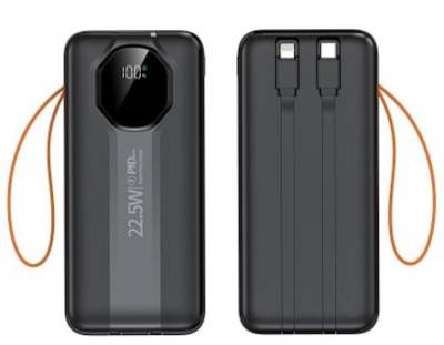 Павербанк XoKo 30000mAh, 22,5W, PD, QC, black WK-CK-018