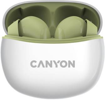 Наушники Canyon TWS-5 Green CNS-TWS5GR