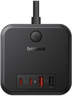 Зарядка Baseus PowerCombo Cube Power Strip E00066400117-00