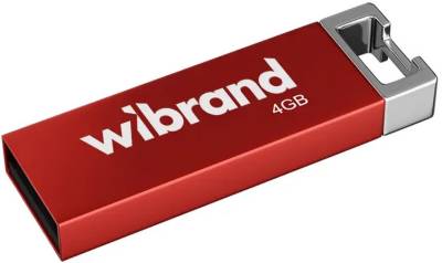 Флешка Wibrand 4GB Chameleon Red USB 2.0 WI2.0/CH4U6R