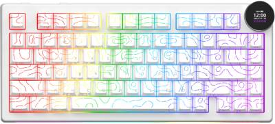 Клавиатура Ajazz AK820 V2 White Peach Switch Wireless/Bluetooth/USB AK820-V2-WP-S-W