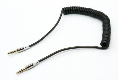 Кабель DENGOS 3.5mm M to 3.5mm M 1.0m black AUDIO-PLS-PRUZH-BLACK