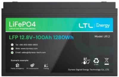Аккумулятор Dyness LR1.2, 12.8V/100Аh 1,28kWh